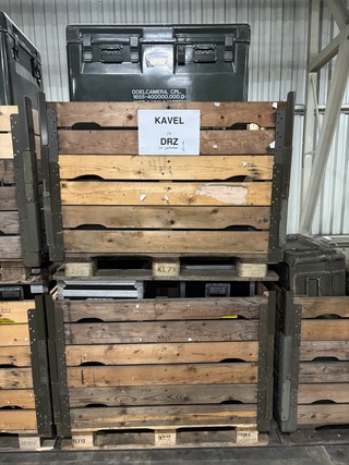 2x Inhoud palletbox, groen
